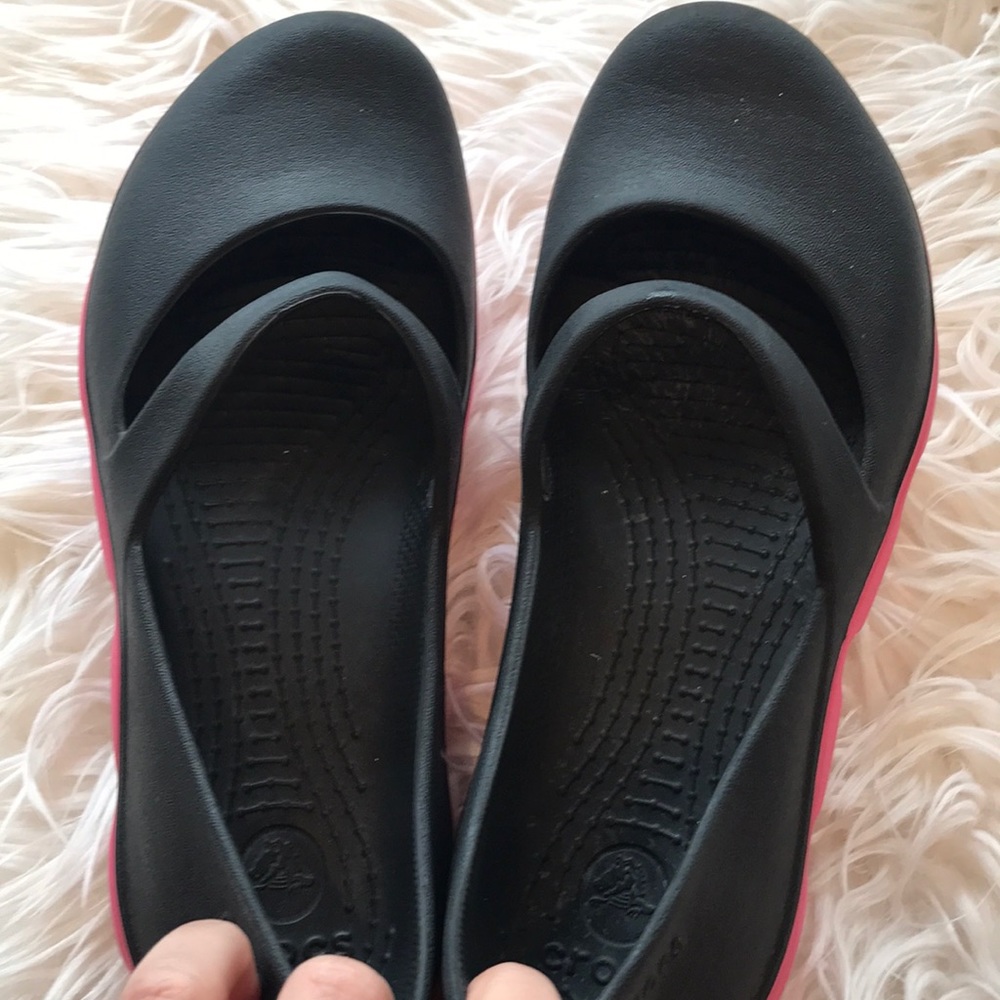 Maryjane black crocs